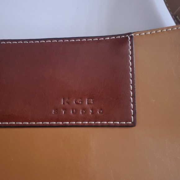 Y2K Patchwork Handbag Faux Leather Tan Black Brown Retro Revival Colourblock - Picture 2 of 9